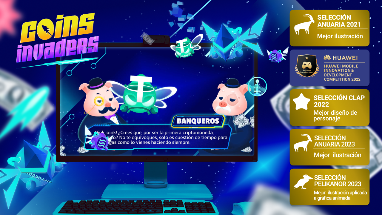 Coins invaders